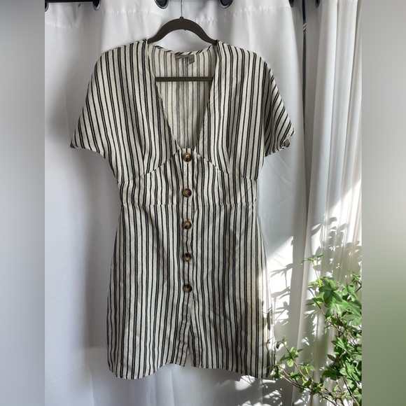 ASOS Casual Button Mini Dress - Picture 5 of 5